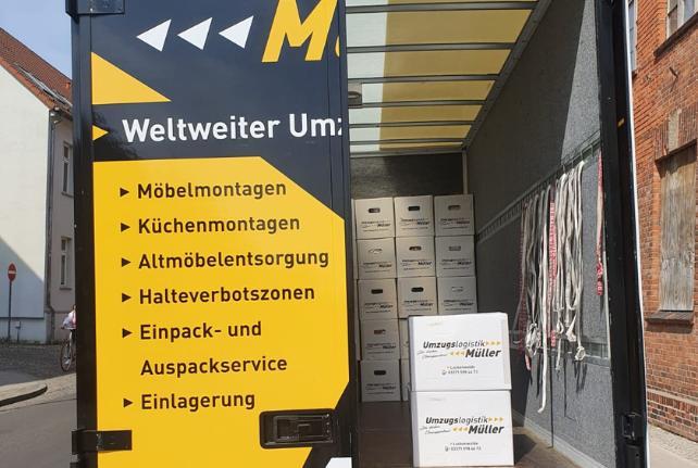 Praxisumzug planen Dahlen